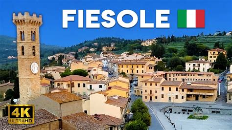 Fiesole 🇮🇹 Etruscan Roman Town With The Best View Of Florence Walking