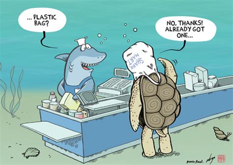 cartoon plastic pollution ~ editorial cartoon bodaswasuas