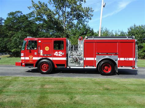 Boston Ma E One Custom Pumper 42 Greenwood Emergency Vehicles Llc