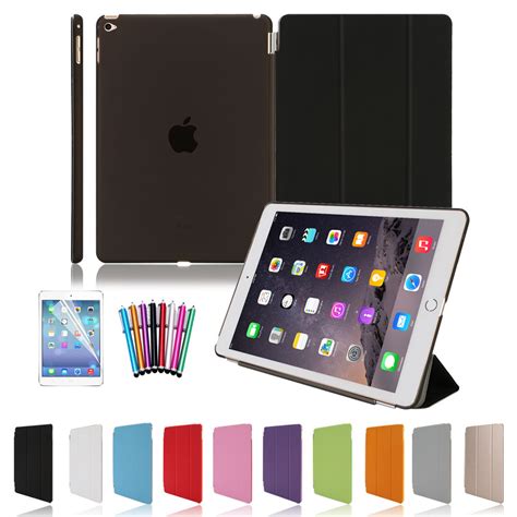 Pu Leather Stand Smart Cover Hard Back Case Protect Fit Ipad Mini Air 2