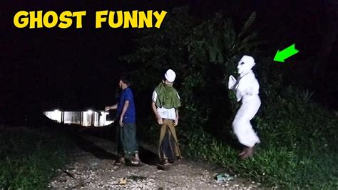 New Funny Ghost Pranks Terbaru Prank Pocong Terbaik Youtube