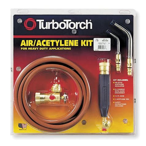 Turbotorch Torch Kit Swirls Air Acetylene X B Dersya