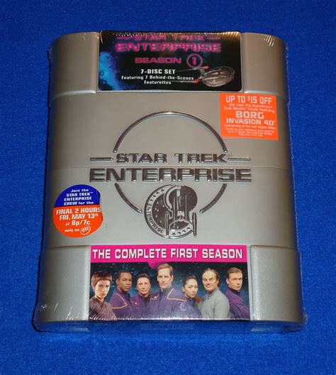 Brand New Star Trek Enterprise Dvd Set Complete First Season 7 Dvds