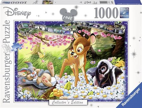 Disney Bambi Collectors Edition 1000 Piece Puzzle Bandn Exclusive By
