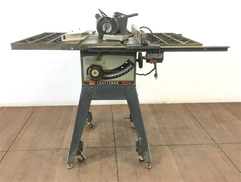 Lot Sears Craftsman 10in Table Saw