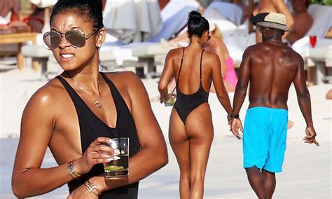 Kevin Hart Puffs On A Cigar On Romantic Beach Walk With Eniko Parrish