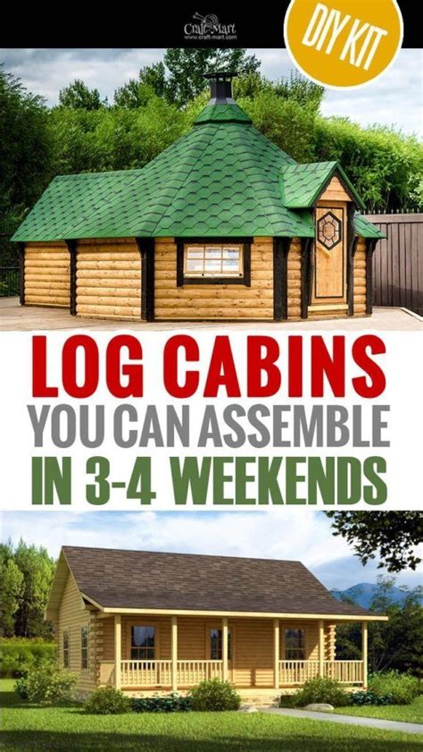 Learn more about wisconsin's newest log cabin development. Tiny Log Cabin Kits Easy DIY Project | Tiny log cabins ...