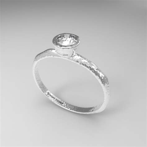 Items Similar To Engagement Ringwhite Gold Ringdiamond Ring On Etsy
