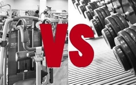 Machine Weights Versus Free Weights - World Bodybuilding