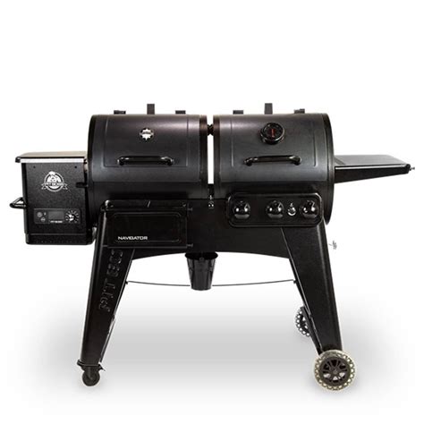 Gourmet Barbecue Pit Boss Navigator Combo Pellet And Gas Grill