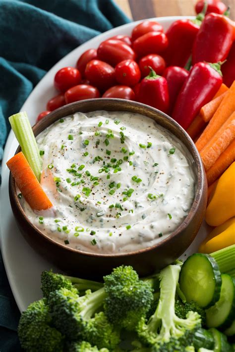Homemade Ranch Dip Cooking Classy