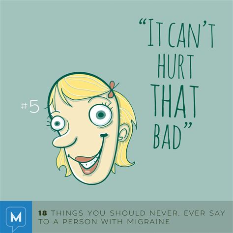 Migraine Etiquette What Not To Say To Someone With Migraine