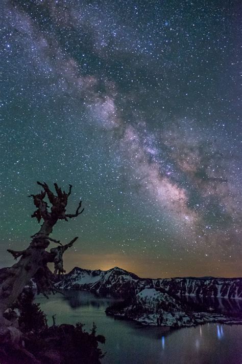The Night Skies Are Incredible In Crater Lake Fubiz Media