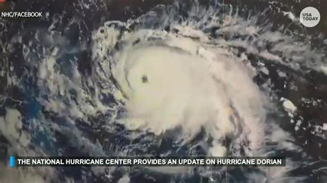 The National Hurricane Center Provides An Update On Hurricane Dorian