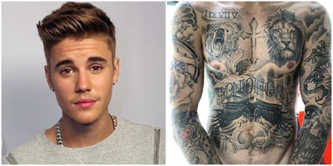How Many Tattoos Does Justin Bieber Have And What Are They