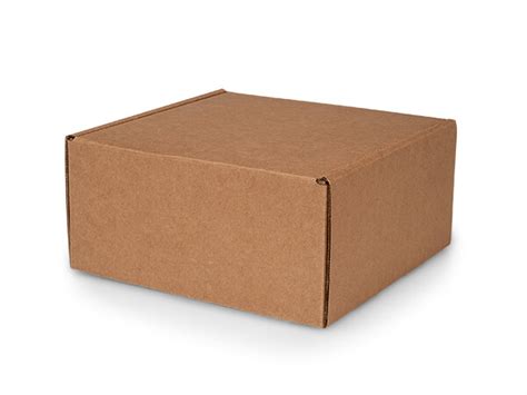 Brown Kraft Tab Lock Mailer Boxes 10x10x5 25 Pack Nashville Wraps