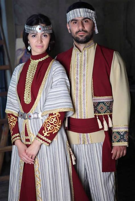 Armenian Traditional Style Taraz Dress In Wine Red And Gold Hong Kong