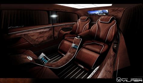 Mercedes Viano Luxury Car Interior Custom Car Interior Automotive