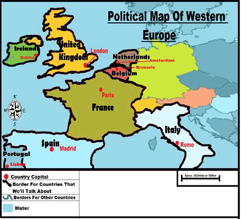 Maps Western Europe