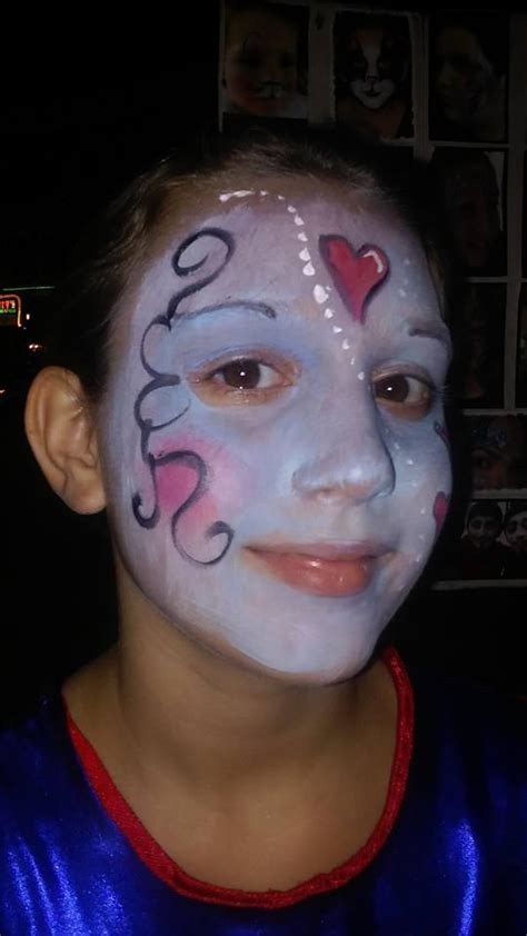 Heart Face Paint By Funfacesballoon On Deviantart