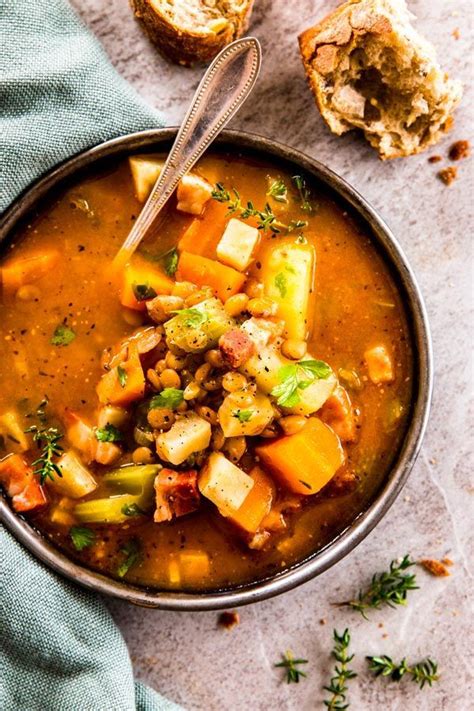 Cozy Up With A Big Bowl Of Pressure Cooker Lentil Soup When The Weather