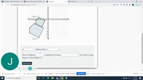 Geometry Lesson 34 Congruence Via Rigid Motions Youtube