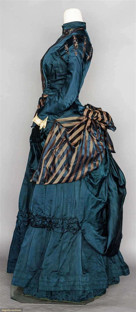 Ladies Bustle Dresses 1880 Augusta Auctions Victorian Fashion