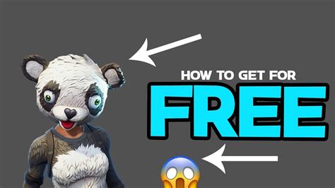 How To Get Panda Team Leader Free 😱 Fortnite Free Skin Youtube