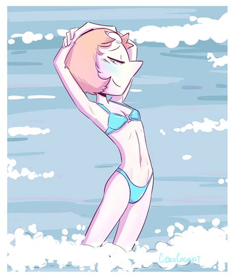 Pearl In A Hot Bikini By The Head Lifeguard Cubedcoconut Steven