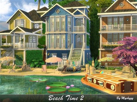 Beach Time 2 House By Mychqqq At Tsr Sims 4 Updates