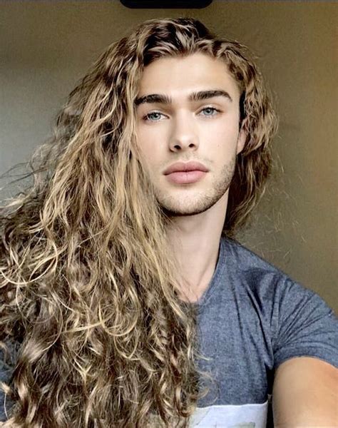 Pin By William Fuqua On Guys With Long Hair In Long Hair Styles Men Long Blonde Curly