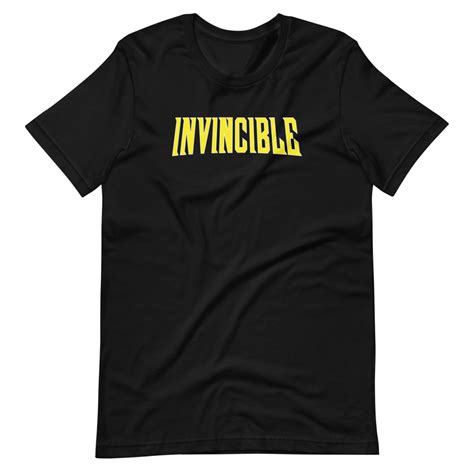 Invincible Logo T Shirt Black Skybound