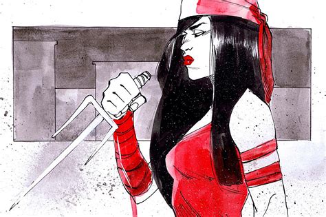 Faces Of The Assassin The Best Elektra Fan Art Ever