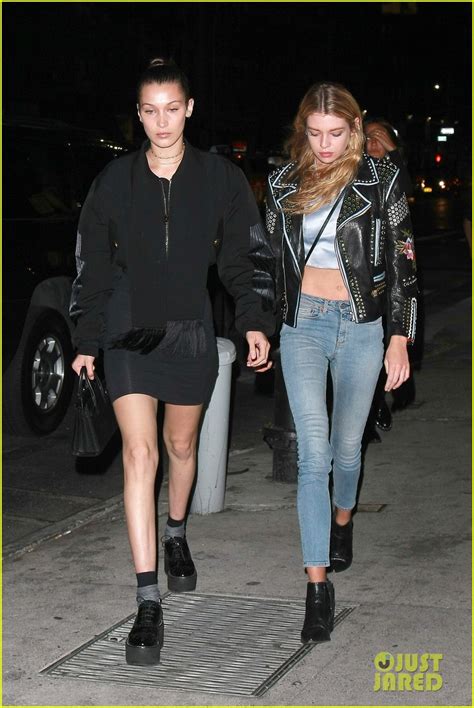 Bella Hadid Has Girl S Night Out With Stella Maxwell In NYC Photo