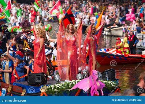 amsterdam canal parade 2012 editorial image image of europe amsterdam 26102925