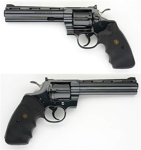 Colt Python 357 Magnum 6 Inch Revolver Made 1978 In