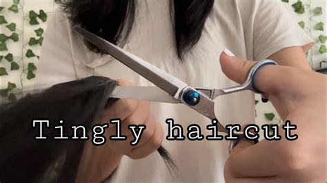 Asmr Tingly Haircut 💇‍♀️ Roleplay Treatment Sweet Salon Youtube