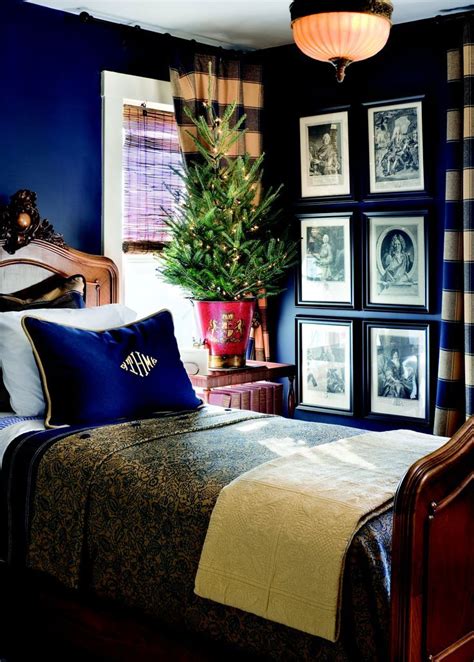 Sence Of Style — Homedecoratingx Dark Blue Bedroom Walls