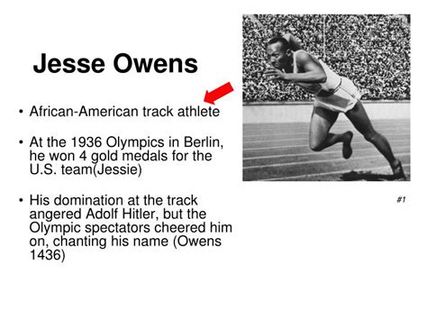 Ppt Jesse Owens Powerpoint Presentation Free Download Id5831837