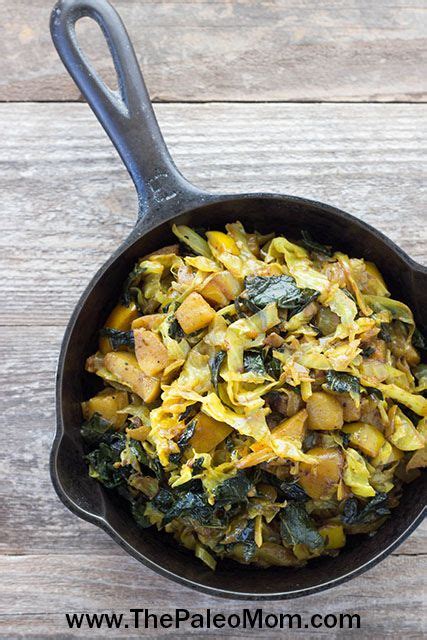 Curry Braised Kale And Cabbage Braised Kale How To Eat