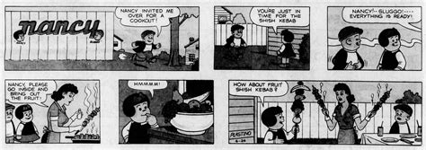 Nancy Comic Strip 19840624 Featuring Aunt Fritzi Ritz And Sluggo By Al Plastino In Philip R