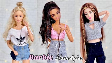 Cute Barbie Doll Hairstyles