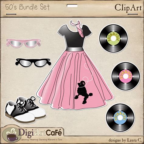 Clipart Image Of Girl In Poodle Skirt 20 Free Cliparts Download