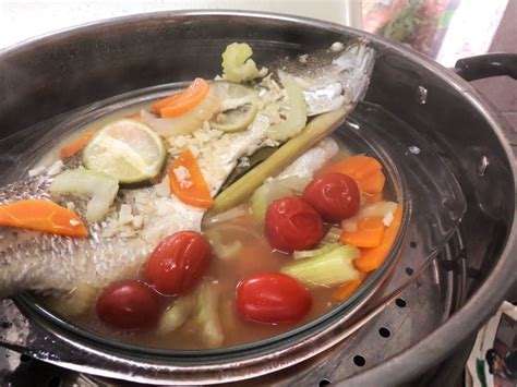 Resepi ikan siakap stim halia chinese style. Resipi Ikan Siakap Stim Limau + Bawang Jeruk Yang Mudah ...