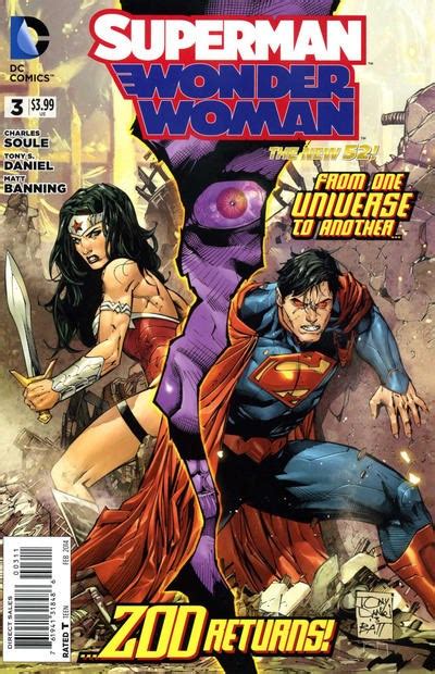 Superman Wonder Woman 3 Superman Wonder Woman 2013 Series Dc Comics