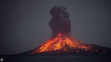 Volcano Eruptions Time Lapse Youtube