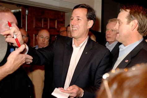 Rick Santorum Vows To Wage A Long Fierce Battle The New York Times