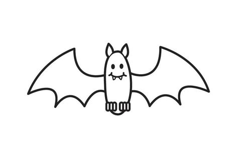 Dibujo para colorear murciélago Dibujos Para Imprimir Gratis Img