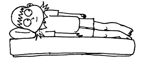 Lying Down Person Clipart Clip Drawing Cliparts Laying Boy Arm Library