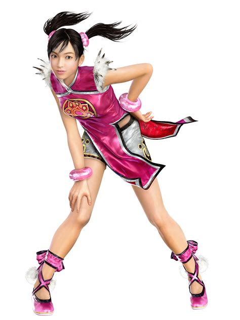ling xiaoyu tekken 5 female fighter character art female martial artists